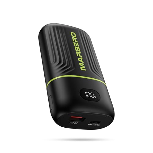 Portable Charger 10000mAh Mini Power Bank USB C in&out Fast Charging Battery Pack Compact External Phone Powerbank Compatible with iPhone 16 15 14 13