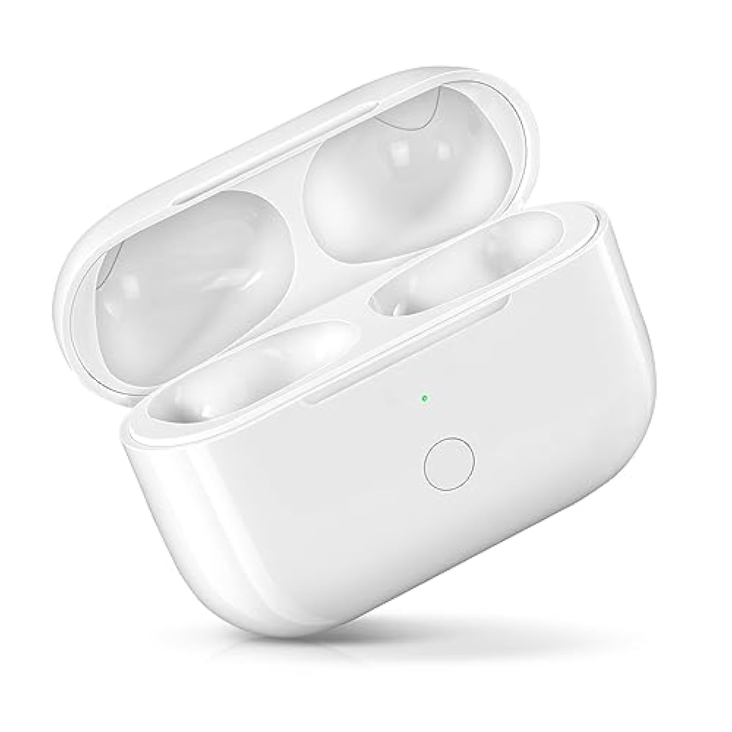 Wireless Charging Case Replacement Compatible With Airpod Pro 1St & 2Nd Generation, Air Pod Pro 1 2 Charger Case With Bluetooth Pairing Sync Button