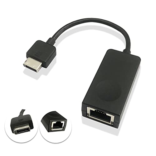Ethernet Dongle Rj45 Adapter Cable 4X90Q84427 For Lenovo Thinkpad X280,X390,X390 Yoga,X395,X1 Yoga 4Th,5Th Gen,X1 Carbon 7Th,8Th Gen,X13,X13 Yoga Gen1,T14S,T495S,T490S,T480S,L13,L13 Yoga