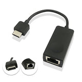 Ethernet Dongle Rj45 Adapter Cable 4X90Q84427 For Lenovo Thinkpad X280,X390,X390 Yoga,X395,X1 Yoga 4Th,5Th Gen,X1 Carbon 7Th,8Th Gen,X13,X13 Yoga Gen1,T14S,T495S,T490S,T480S,L13,L13 Yoga