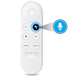 Upgraded Voice Remote for Google Chromecast 4K Snow TV GA Series Replacement