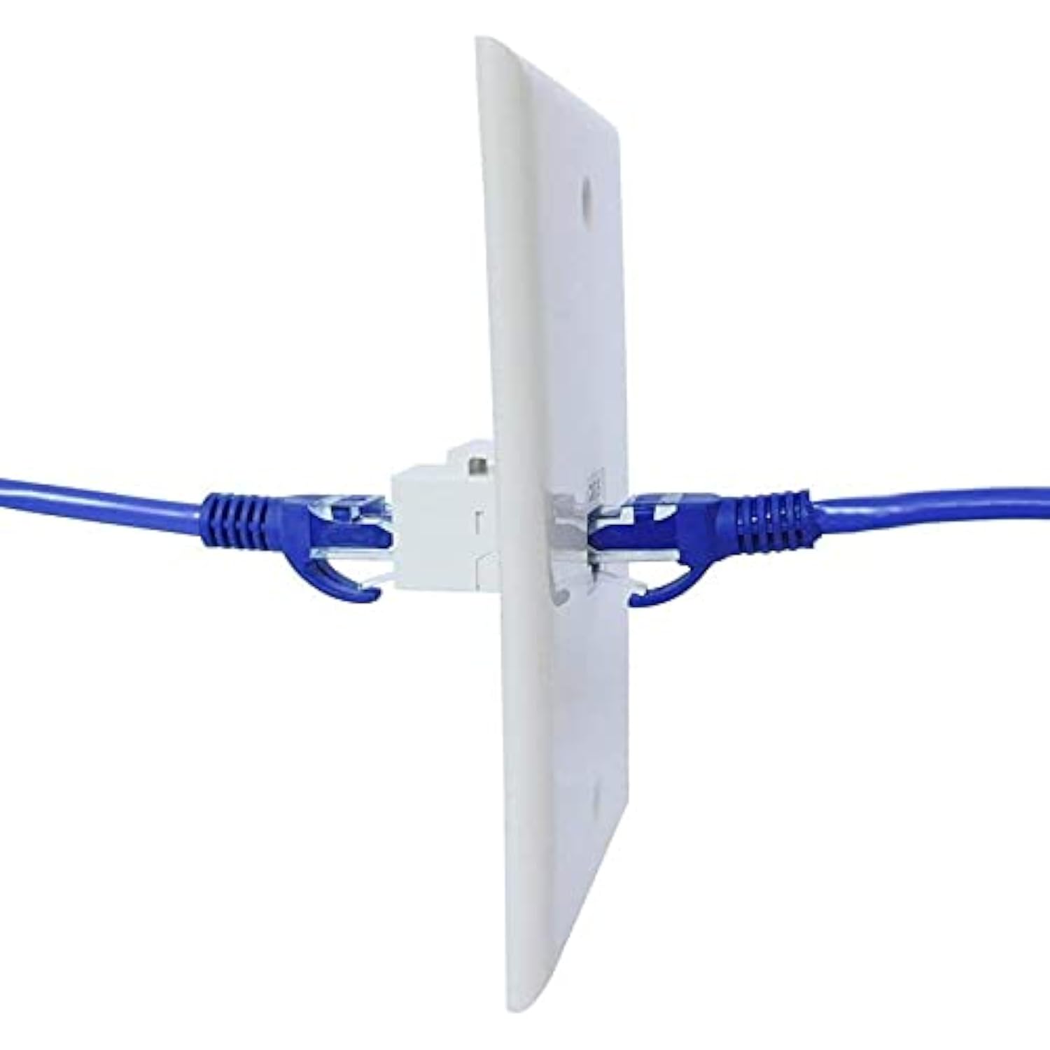 Cat6 Keystone Coupler Rj45 Ethernet Insert Jack Coupler 10 Pack Female To Fema