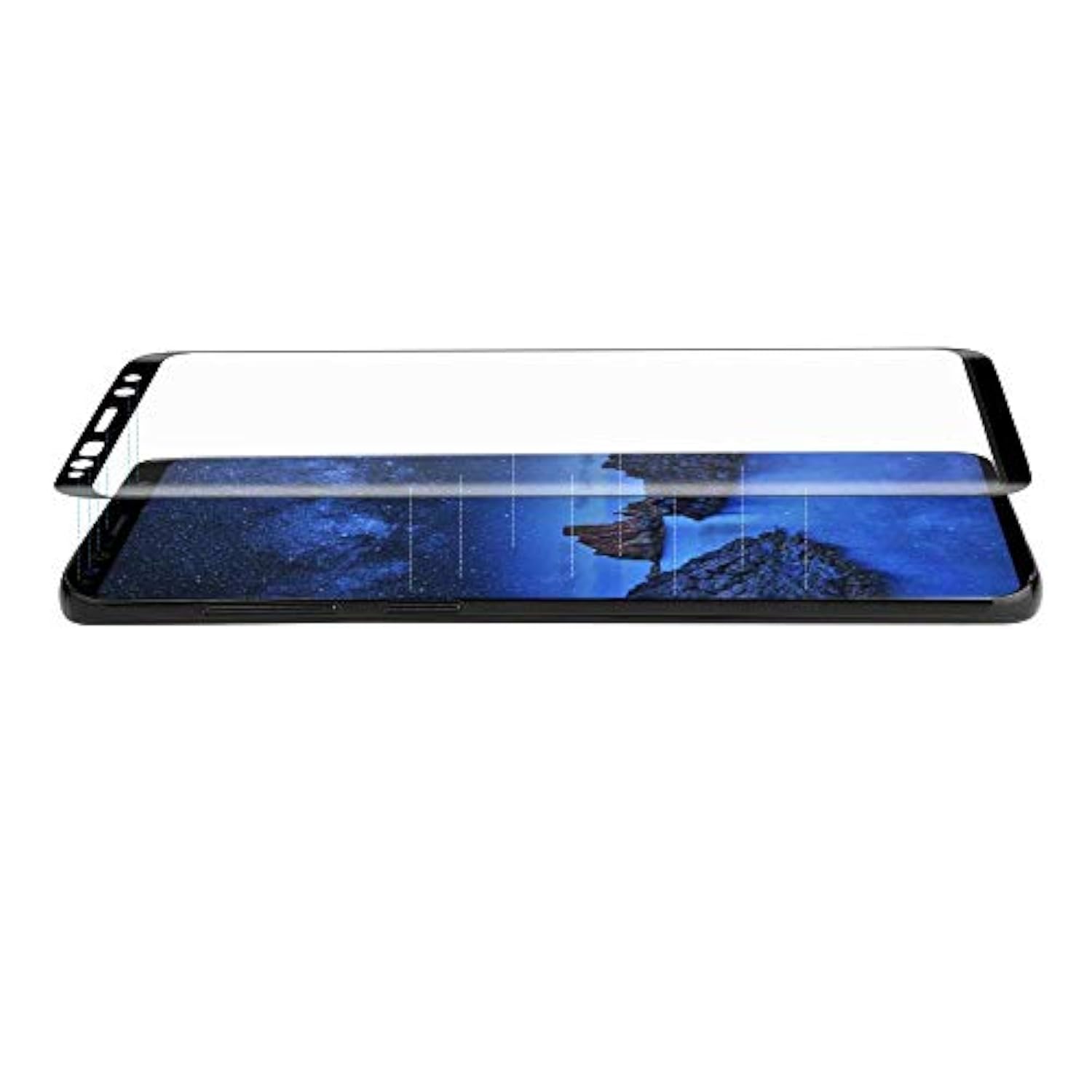 For Samsung Galaxy S9 Tempered Glass Screen Protector - [2 Pack] Tempered Glass Screen Protector Frontier Protective Protector Clear Cover For Samsung Galaxy S9 Sm-G960 G960U G960F G960W
