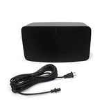 3-Foot Power Cord - Compatible With Sonos Speakers: Five, Play 5, Beam, Ray, Arc, Amp, Playbase, Sub Gen 3 & Mini - Black