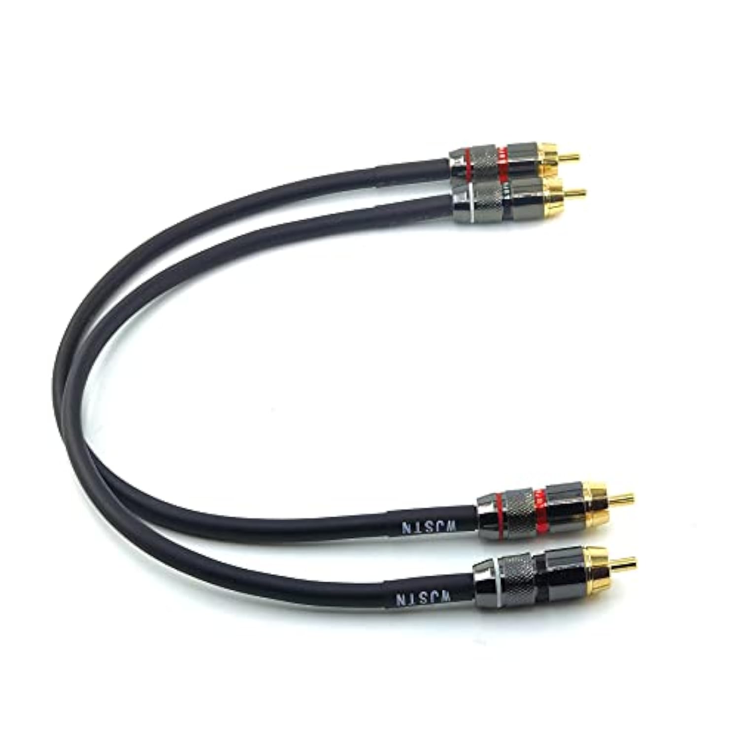 Rca To Rca Cable 1Ft Stereo Audio Cable,1Rca To 1Rca Cable Short Apply To With