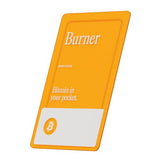 Bitcoin Wallet, 6Pk  Physical Reloadable Crypto Card | Cold Storage For Bitcoin With Hardware-Grade Security (No Seed Phrase) | No App, Browser Based, Pin Locked | Offline Hardware Wallet
