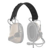 Outdoor Tactical Headset Accessory Replacement Headband For C5 Military Headset Cap Cover-Black