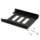 Hdd Ssd Mounting Bracket 2.5 To 3.5 Adapter Hard Drive Holder (Single Drive, Pack Of 2)