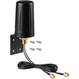 9Dbi Wifi 6 6E Tri-Band 2.4Ghz + 5 Ghz + 6Ghz Wall Mount Antenna For Wifi 6 6E Router Hotspot Pc Desktop Computer Pci-E Network Card Reolink Security Camera Signal Booster