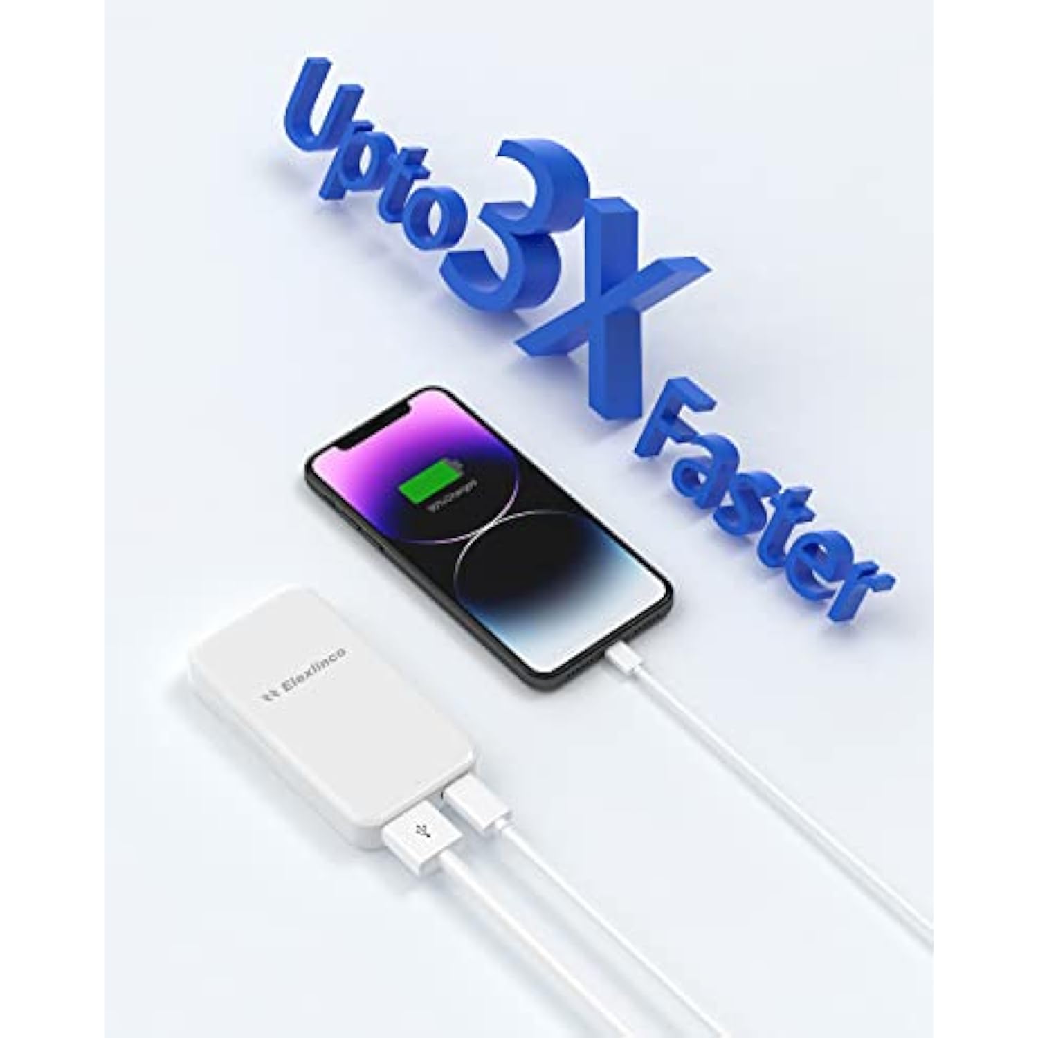 Usb Wall Charger, Usb C Fast Charger, Dual Usb Wall Charger With Apple 20W Charge And Qc 3.0 18W Usb-A,Usb C Wall Adapter For Apple 14 13 12 11, Samsung, Foldable Plug Charger