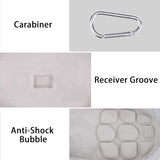 Mouse Case Compatible With Logitech Mx Master 4/3S/3 Advanced Wireless Mouse(White Case)