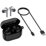 Charging Case For Samsung Galaxy Buds 3 Pro (Sm-R630), Replacement Charger Cradle Station, Bluetooth Pairing With Usb-C Cable For Galaxy Buds 3 Pro Earbuds (Black)