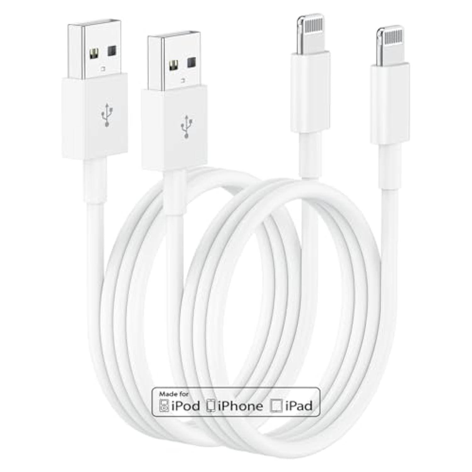 3Ft Iphone Charger, [ Apple Certified ] Apple Charging Cord, 3 Feet Original Lightning To Usb Cable, 3 Foot Iphone Charging Cable For Iphone 14 Pro Max/14/13 Pro/13/12 Mini/11/Xs/Xr/8/7/6S/5/Se,Ipad