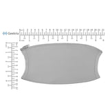 Geekria Flex Fabric Headband Cover Compatible with ATH M50x/M50xBT/M50xPB/M50xWH/M50xBB, ATH-M50xBT2 Headphones, Repair Part, Sweat Cover, Easy Installation (Grey)