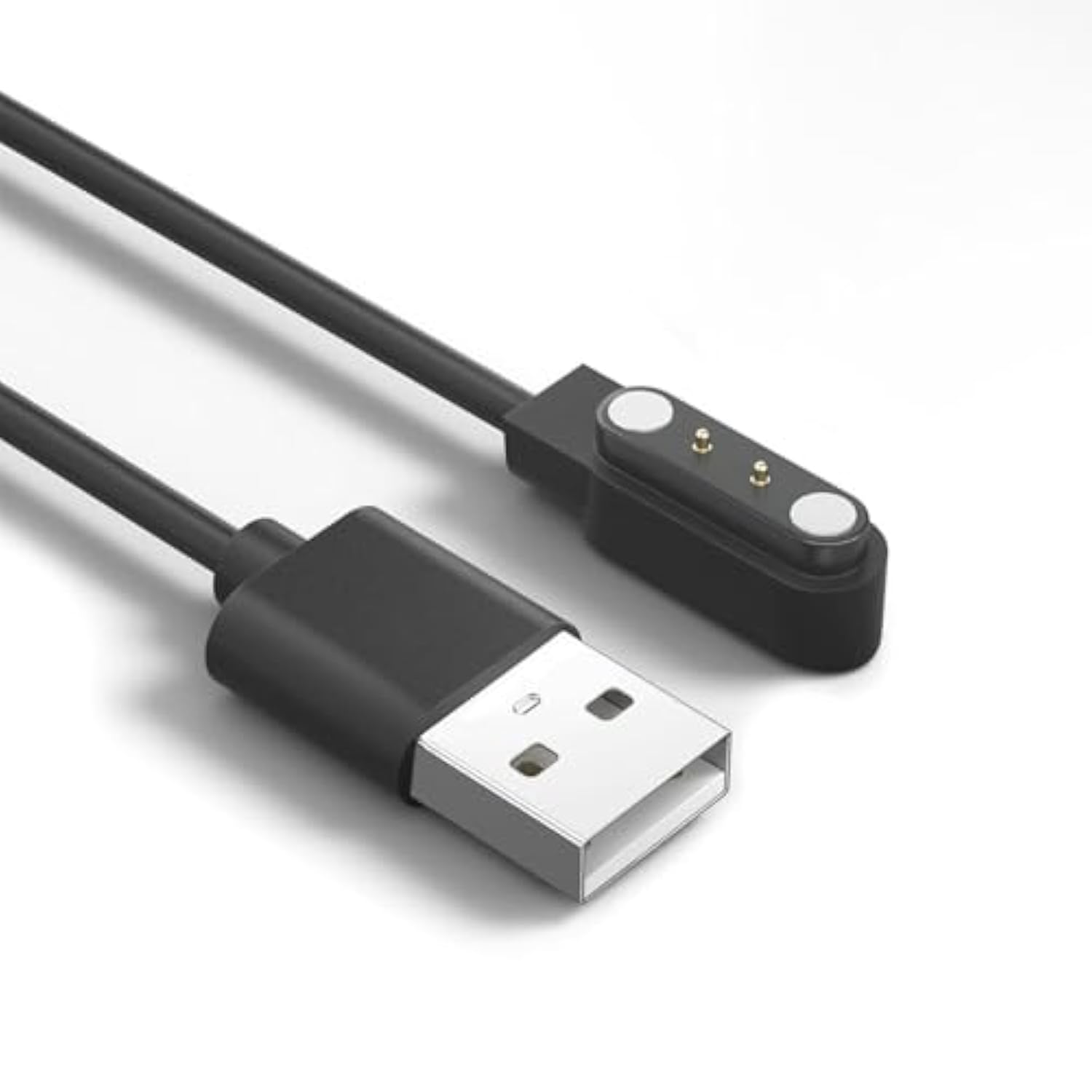 2 Pin Chargers For Ip68/Ip67 Smart Watch Charger, 4Mm Magnetic Usb Charging Cable For Ip67/Ip68 Waterproof Smart Watch/Fitness Tracker (Pin Spacing 4Mm)