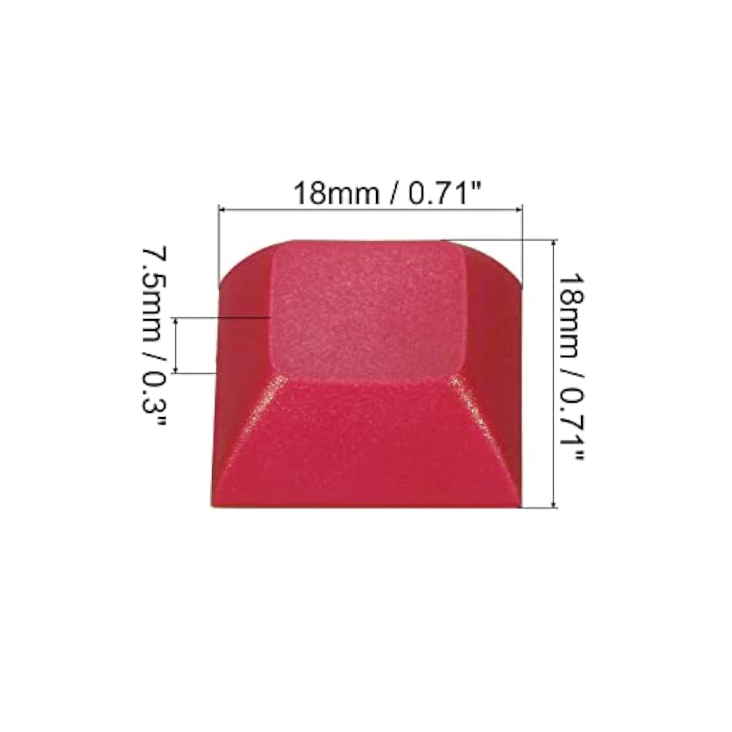 1U Blank Keycaps, 5 Pack Universal Pbt Keyboard Replacement Accessories For Mx