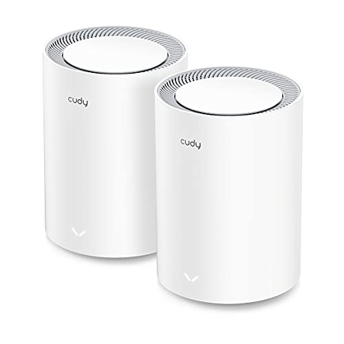 Ax3000 Wi-Fi 6 2.5G Mesh System, Covers Up To 2100 Sq.Ft, Replaces Wireless Router And Extender, Supports Ethernet Backhaul, Ideal For 2.5G Network, M3000 2-Pack