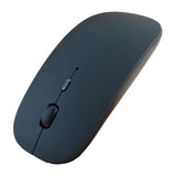 Bluetooth Rechargeable Mouse For Ipad Air/Ipad Pro/Laptop/Tablet/Iphone/Pc, (Not For Mac,Macbook) Black