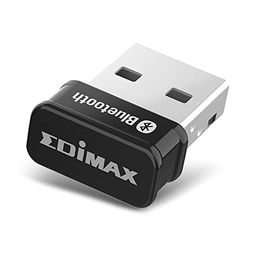 Bluetooth Adapter For Pc, Bt 5.0 Edr Nano Usb Dongle, Fast Transfer, Bluetooth Headphones Headset Speakers Keyboard Mouse, Win 10/11 Plug-N-Play, Linux/Mint 21 Plug-N-Play, Bt-8500