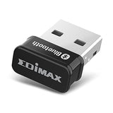 Bluetooth Adapter For Pc, Bt 5.0 Edr Nano Usb Dongle, Fast Transfer, Bluetooth Headphones Headset Speakers Keyboard Mouse, Win 10/11 Plug-N-Play, Linux/Mint 21 Plug-N-Play, Bt-8500
