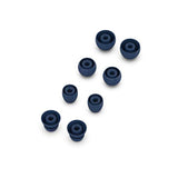 Replacement Eartips Silicone Earbuds Buds Set Compatible With Powerbeats Pro Beats Wireless Earphone Headphones, 4 Pairs (Dark Blue)