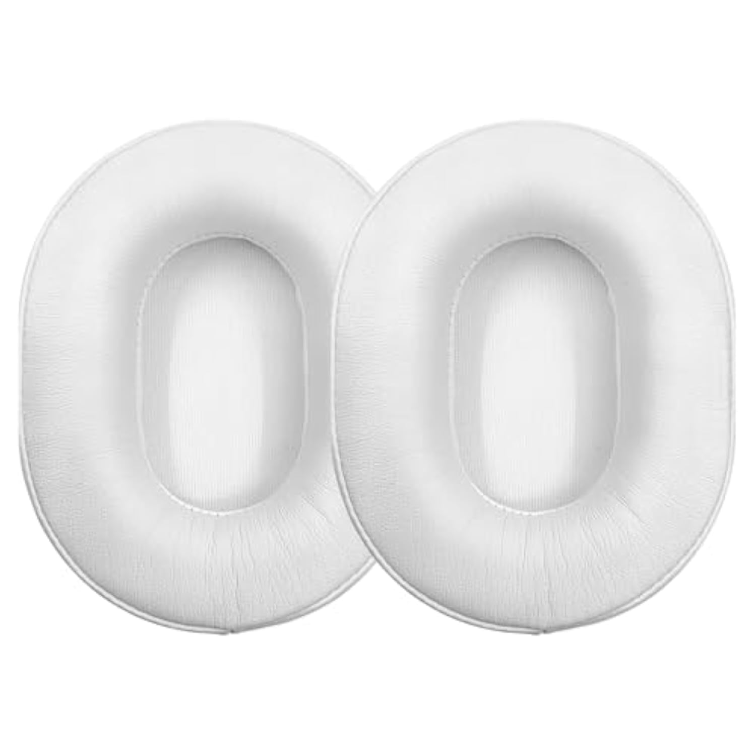 Replacement Ear Cushions For Sony Mdr-7506 Mdr-V6 Mdr-V7 Mdr-Cd900St Monitor Headphones, Ear Cushions Are Made Of Soft Protein Leather, Added Thickness(White)