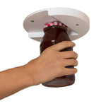 The Grip Jar Opener | Original Under Cabinet Jar Lid & Bottle Opener, Effortless For Weak Hands & Seniors With Arthritis - Made In Usa