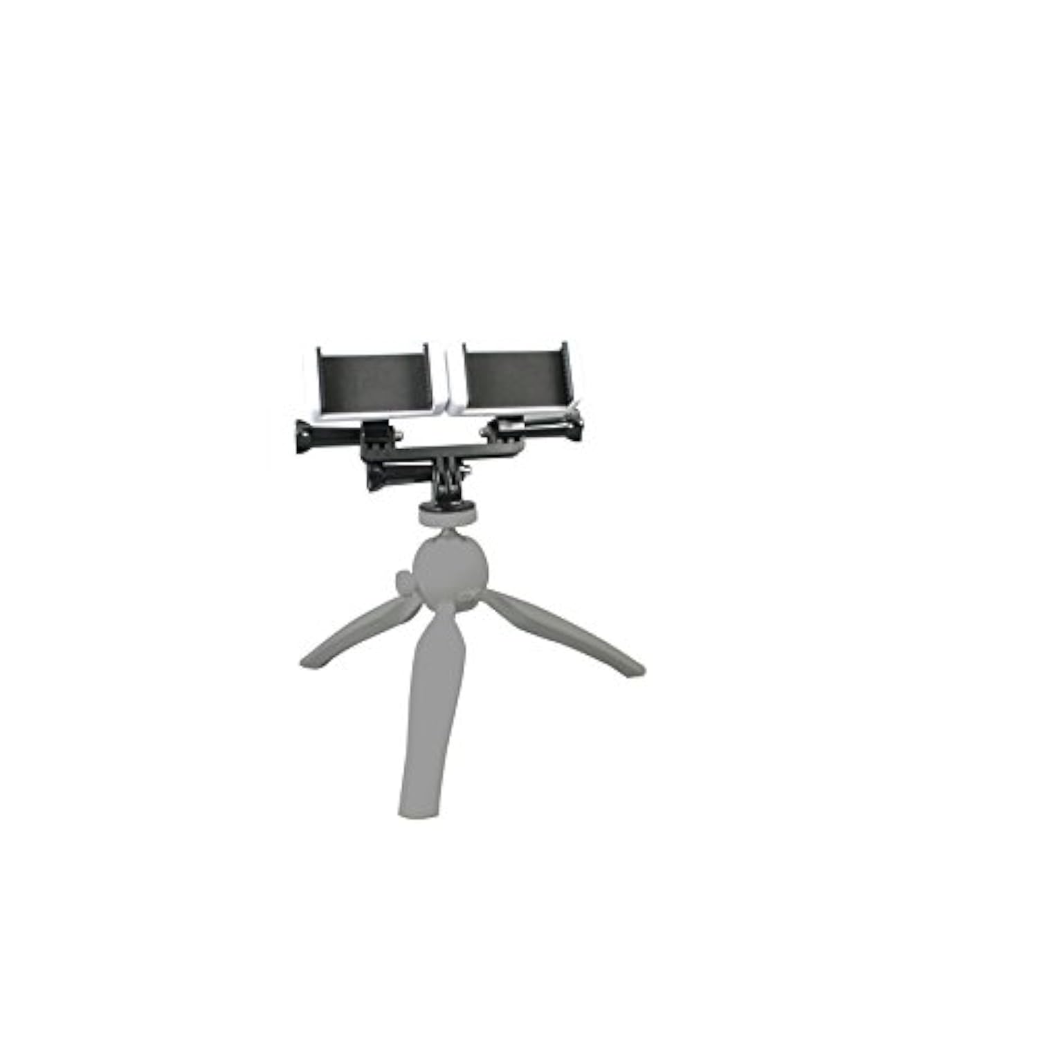 Dual Tripod Mount Adapter for Mobile Phones