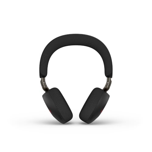 Evolve3 75 On-Ear Wireless Bluetooth Headset with Microphone for Work, USB-C, AI Voice Call Technology, Advanced Active Noise Cancellation, 22-Hour