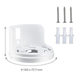 Cable Organizer For Whole Wifi Booster, Home Wifi Mesh System For Tp Link Deco X20 And X60, Easy-To-Install Wall Mounted Holder For Booster, White