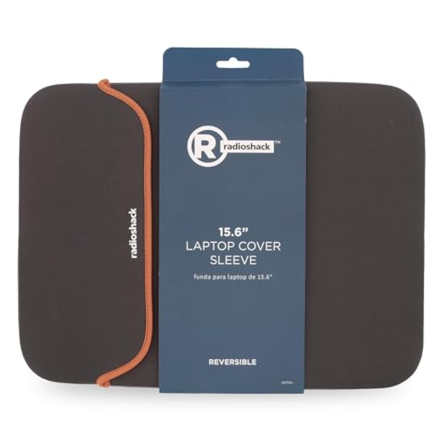 RadioShack Laptop Sleeve, 15.6 Inch, Reversible Slim Laptop Carrying Case Provides Versatile Protection for 15.6-Inch Laptops and Tablets with Capacity for Multiple Devices, Gray