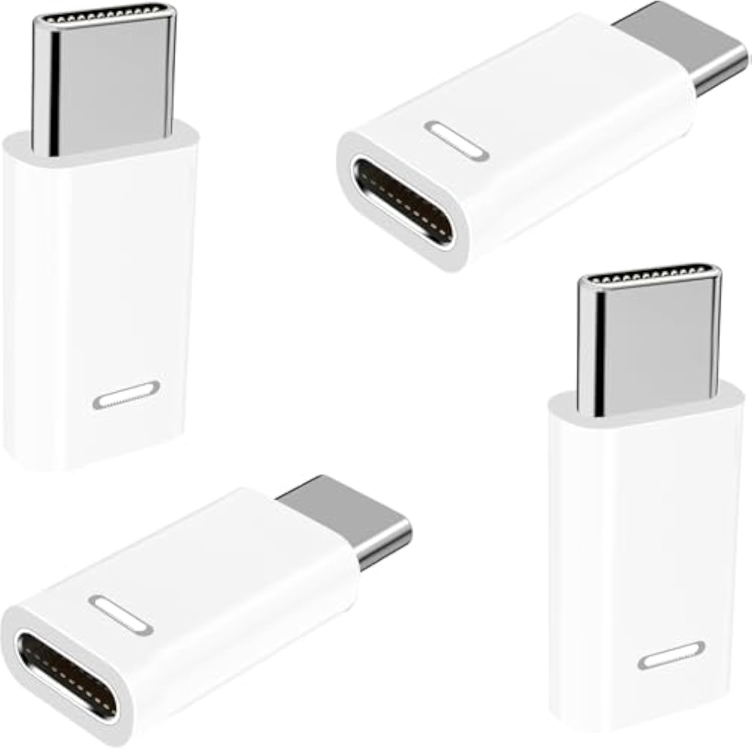 [Apple Mfi Certified] Lightning To Usb-C Adapter, 4Pack Lightning Female To Type-C Male Digital Connector Pd 35W Type-C Fast Charging For Iphone 17/17 Air/17 Pro/17 Pro Max/16/16 Pro/15/Ipad