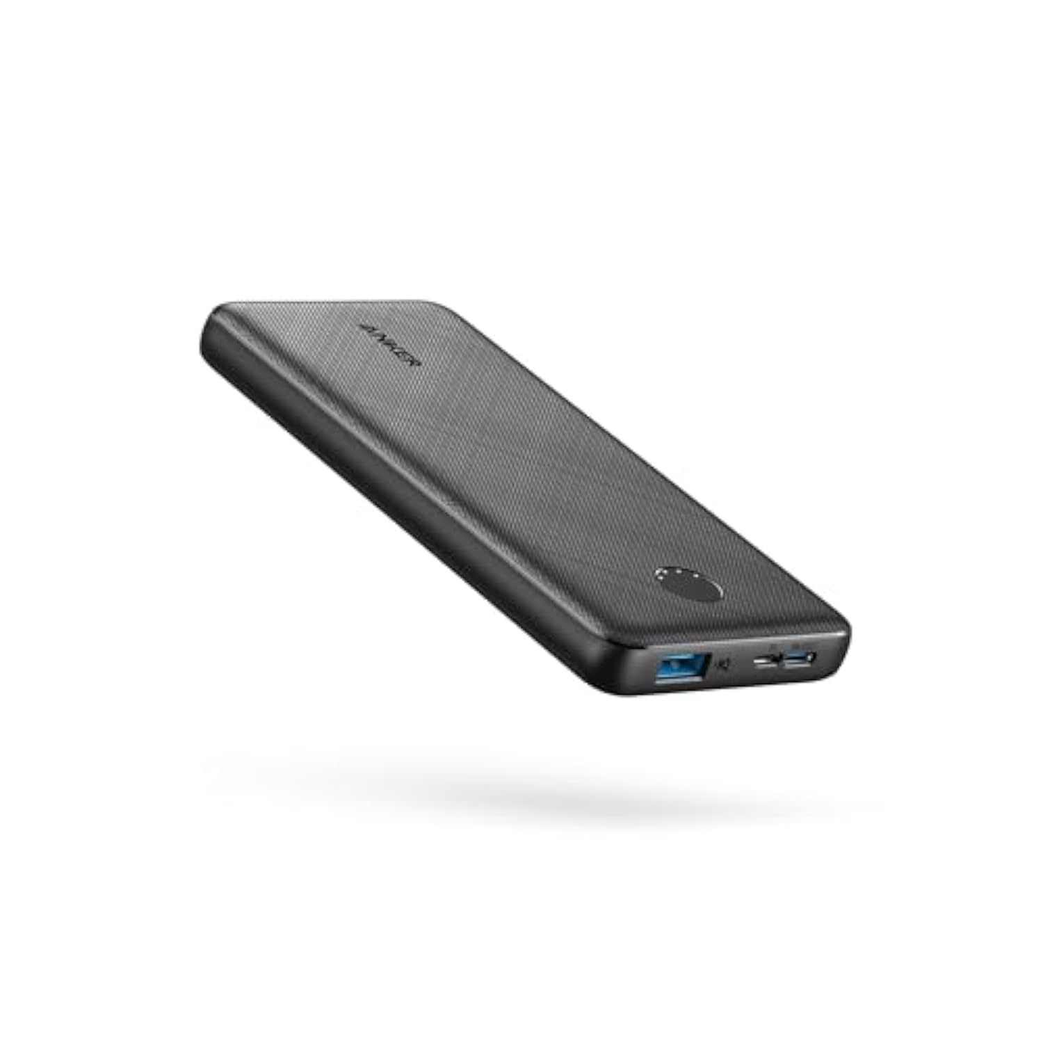 Anker Power Bank(PowerCore 10K),Compact Travel-Ready 10,000mAh Battery Pack with PowerIQ Charging Technology,5V/3A High-Speed Charging for iPhone,iPad,and More (USB-C Input and Output?Black??1pack)