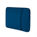 Rainyear 14 Inch Laptop Sleeve Case Protective Soft Padded Zipper Cover Carrying Computer Bag With Front Pocket & Accessories Pouch,Compatible With 14" Notebook Chromebook Tablet Ultrabook (Navy Blue)