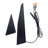 For Asus Motherboard Dual Band Wifi Antenna 2.4Ghz 5Ghz Rp-Sma Magnetic Base Adapter Antennas With 2.7Ft Extension Cable 2T2R Pci-E Bluetooth Network Router