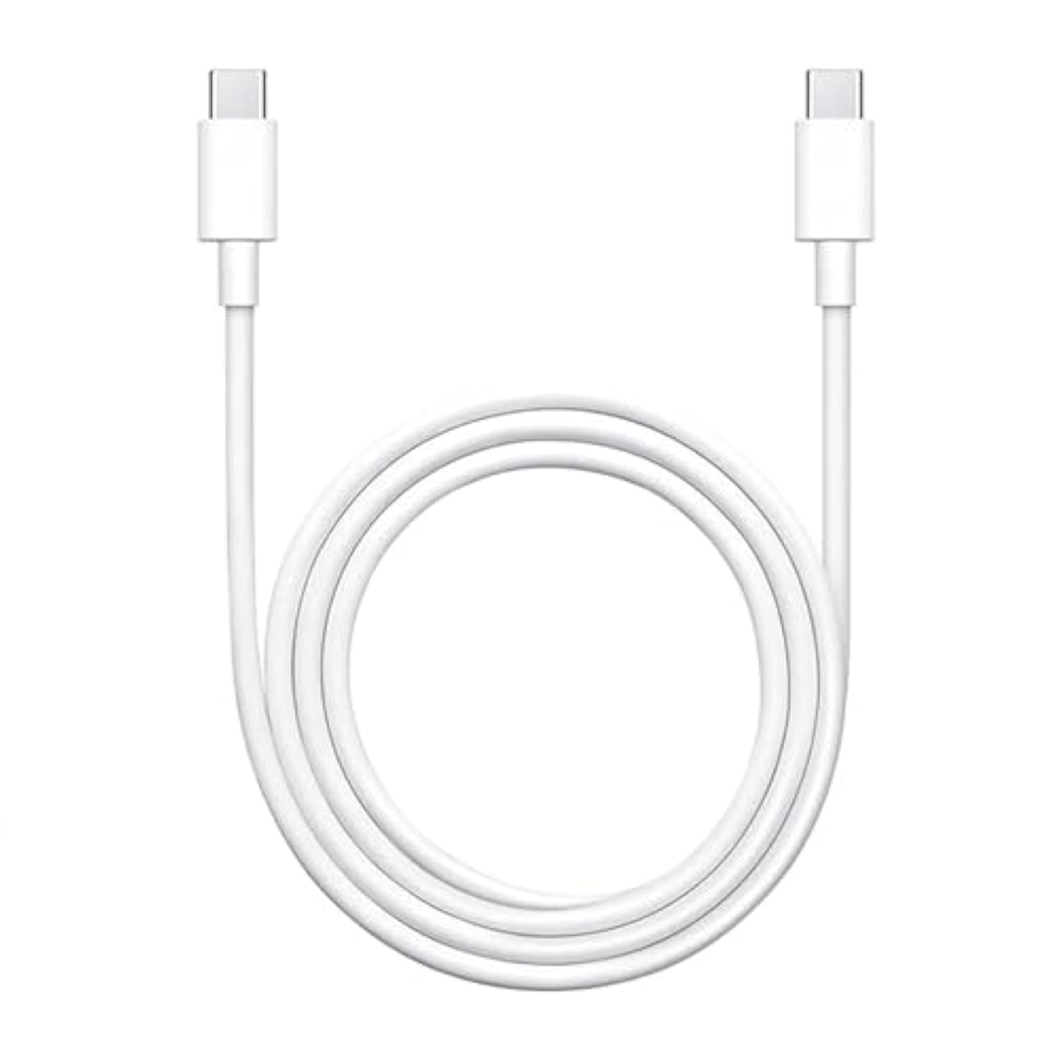6Ft Long Usb C To Usb C 60W Fast Charging Cable Cord For Apple Macbook Air/Pro, Ipad Pro 13 12.9 11 Inch, Ipad Air 5 4, Mini 6, Iphone 15 16 Pro Max Plus, Pixel, Samsung, Lg, Moto, Pc, Laptop