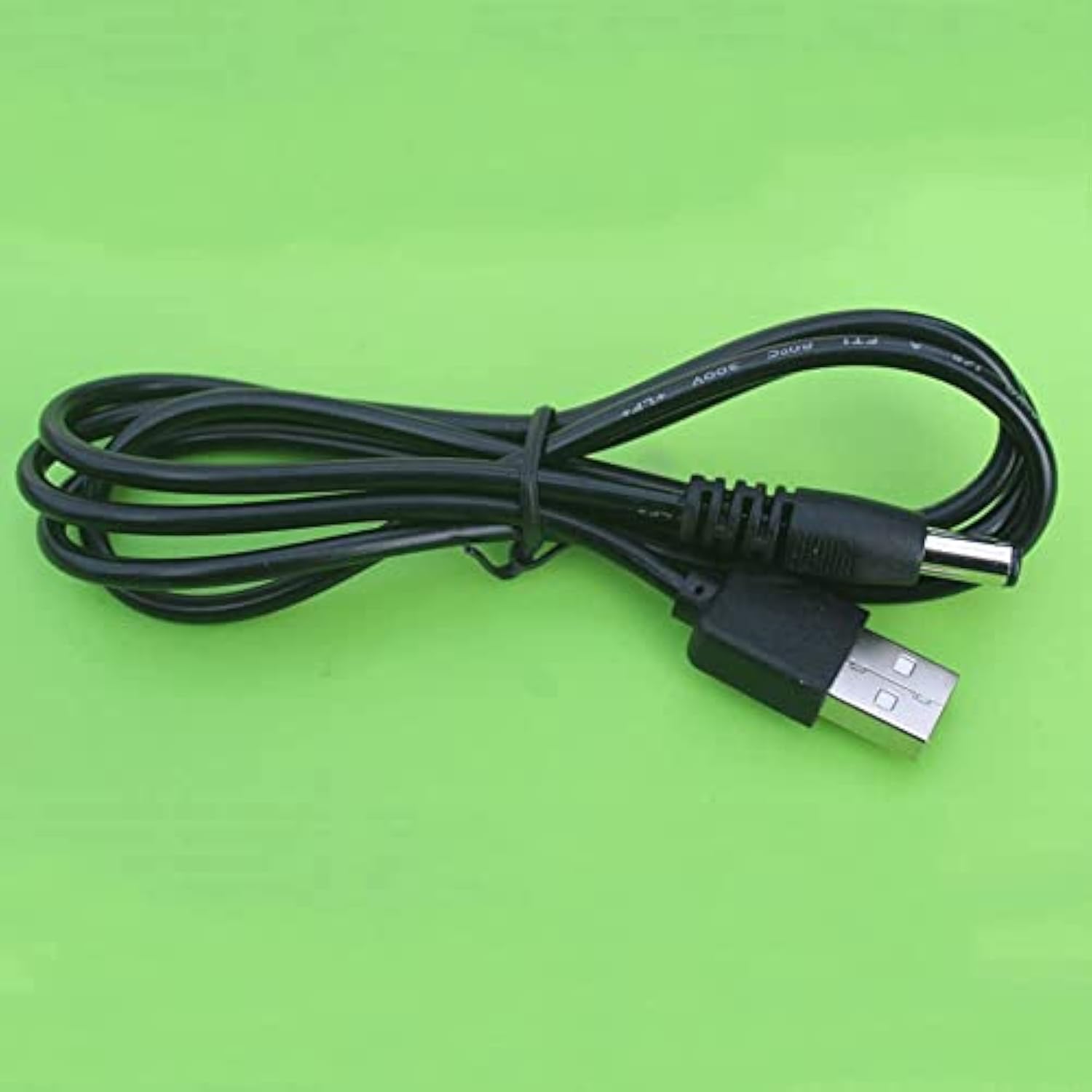 [2 Pack Usb Dc Power Cord Cable 5.5Mm X 2.1Mm, Usb Charging Wire 5V Barrel Jac
