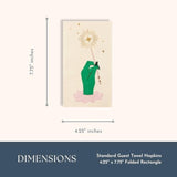 Bonjour Fête Magic Wand Paper Party Guest Towels | 3-Ply Fancy Large Napkins Inspired By Wicked The Movie | Premium Halloween & Party Table Decor | Pack Of 20, 4.25" X 7.75"