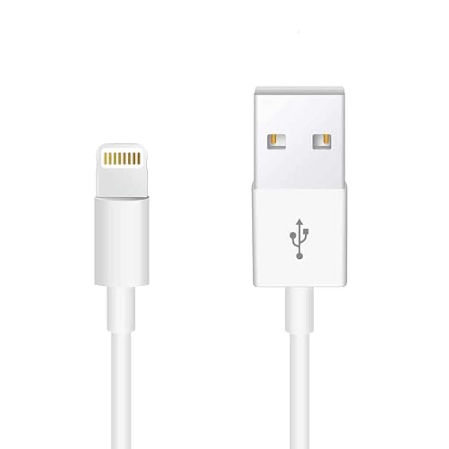 Apple Original Cable [Apple Mfi Certified] Lightning To Usb Cable Compatible Iphone 13/12/11 Pro Max/Xs Max/Xr/Xs/X/8/7/Plus/6S Ipad Airpods,Ipod Touch (1M/3.3Ft) Original Certified - White