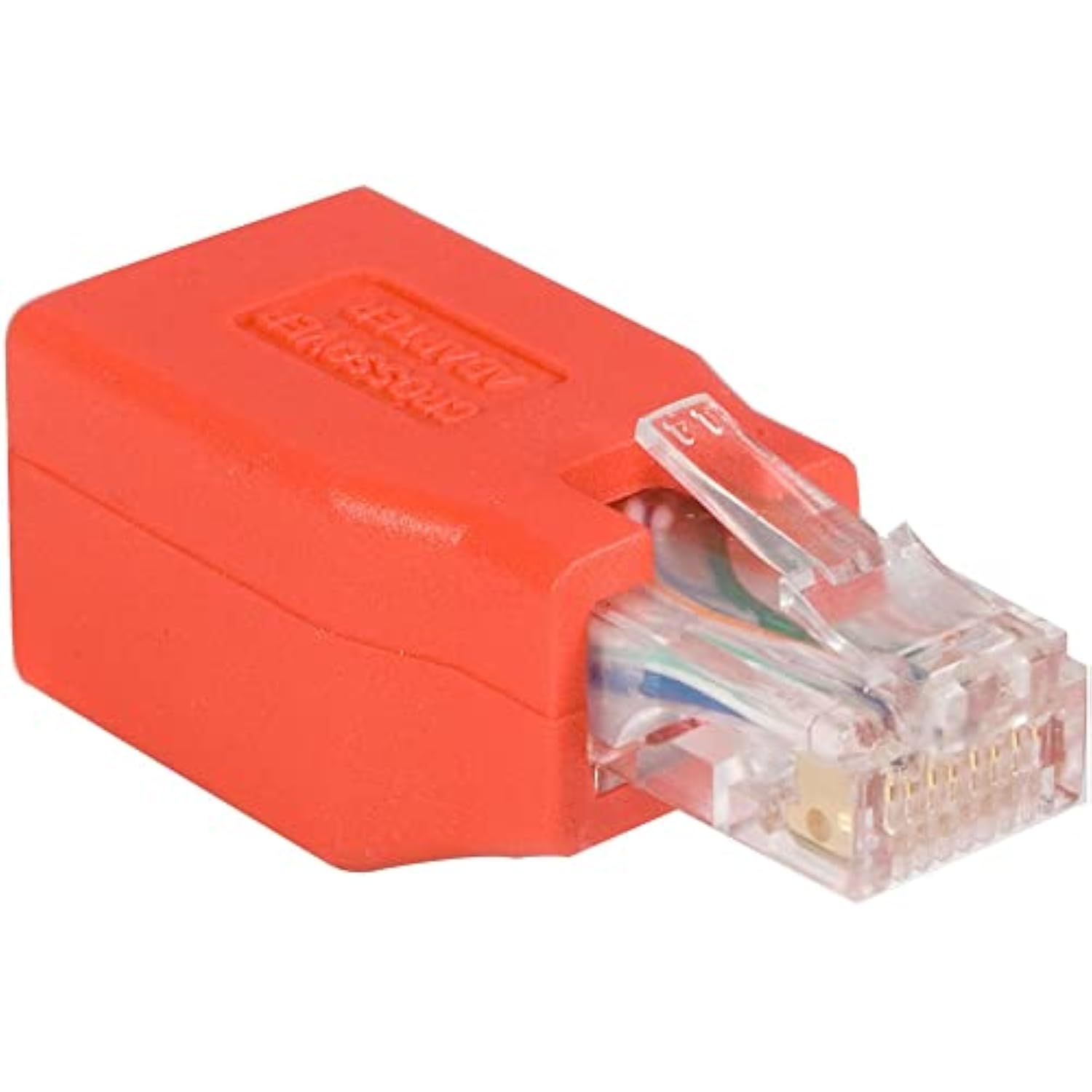 StarTech.com Cat6 Cable - Cat6 Crossover Adapter - GbE - Red - Ethernet Networ
