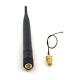Replacement 2.4Ghz Ps4 Wifi Bluetooth Antenna 2.4G 6Dbi Wireless Router Omni Aerial With Sma Male Connector With Sma Female To Ufl. Ipx Pigtail Cable 1.13 15Cm