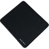 ?9.1 X 7.9 Inch? Basics Mouse Pad, Delicate Stitched Edge, Non-Slip Natural Rubber Base, Computer Gaming Mousepad, Durable Cloth Surface Desk Mat, Easy Gliding, Washable, Portable, Black