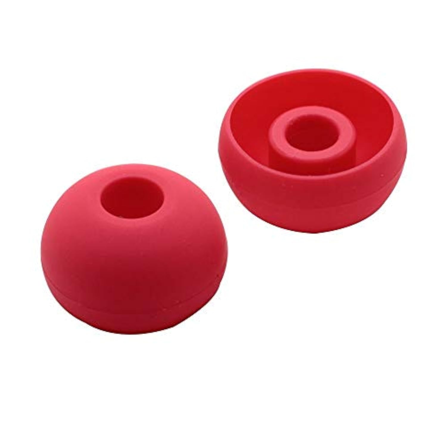 8Pcs Powerbeats 2 Replacement Earbuds Powerbeats3 Ear Buds Tips Compatible With Powerbeats 2 Powerbeats 3 Wireless Beats By Dr Dre Headphones (Red)