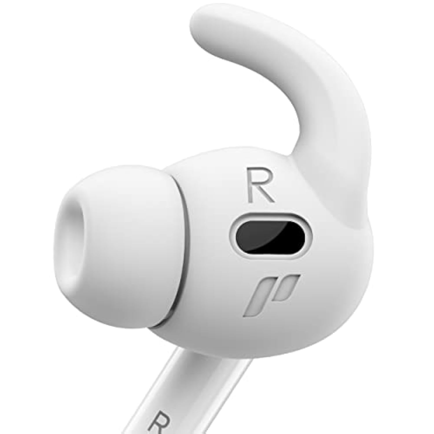 4 Pairs For Airpods Pro 2 Ear Hooks Covers [Added Storage Pouch] Accessories Compatible With Apple Airpods Pro Generation 2 (White)