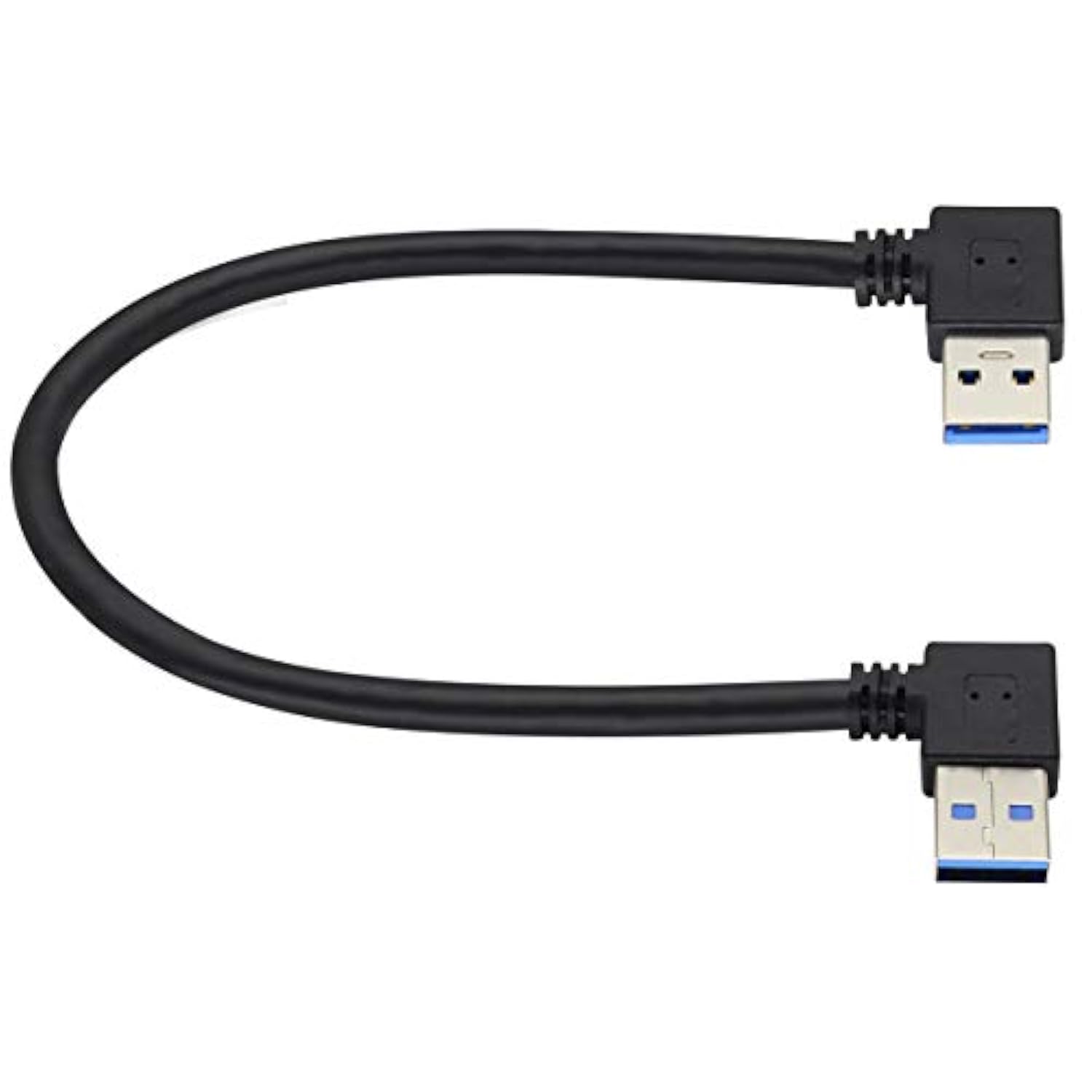 90 Degree Usb 3.0 A Extension Cable Left & Right Angle Usb 3.0 Type A Male To