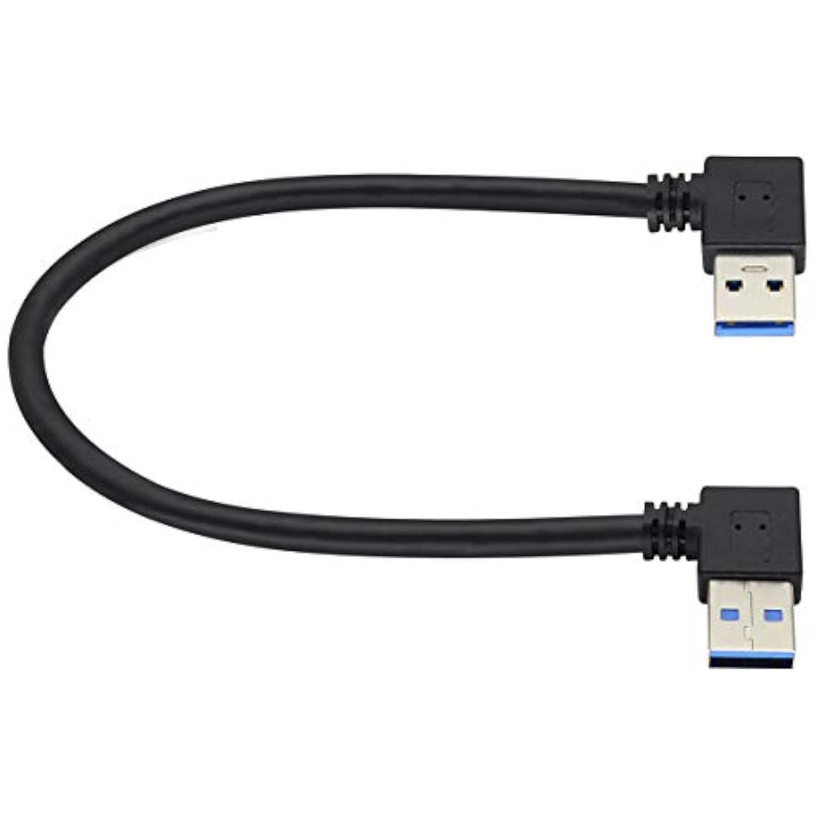 90 Degree Usb 3.0 A Extension Cable Left & Right Angle Usb 3.0 Type A Male To