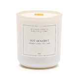 Hot Mom Ht Candle, Made With Soy Wax And Essential Oils, Champagne & Pomelo Citrus & Squad Fragrance, 16 Oz.