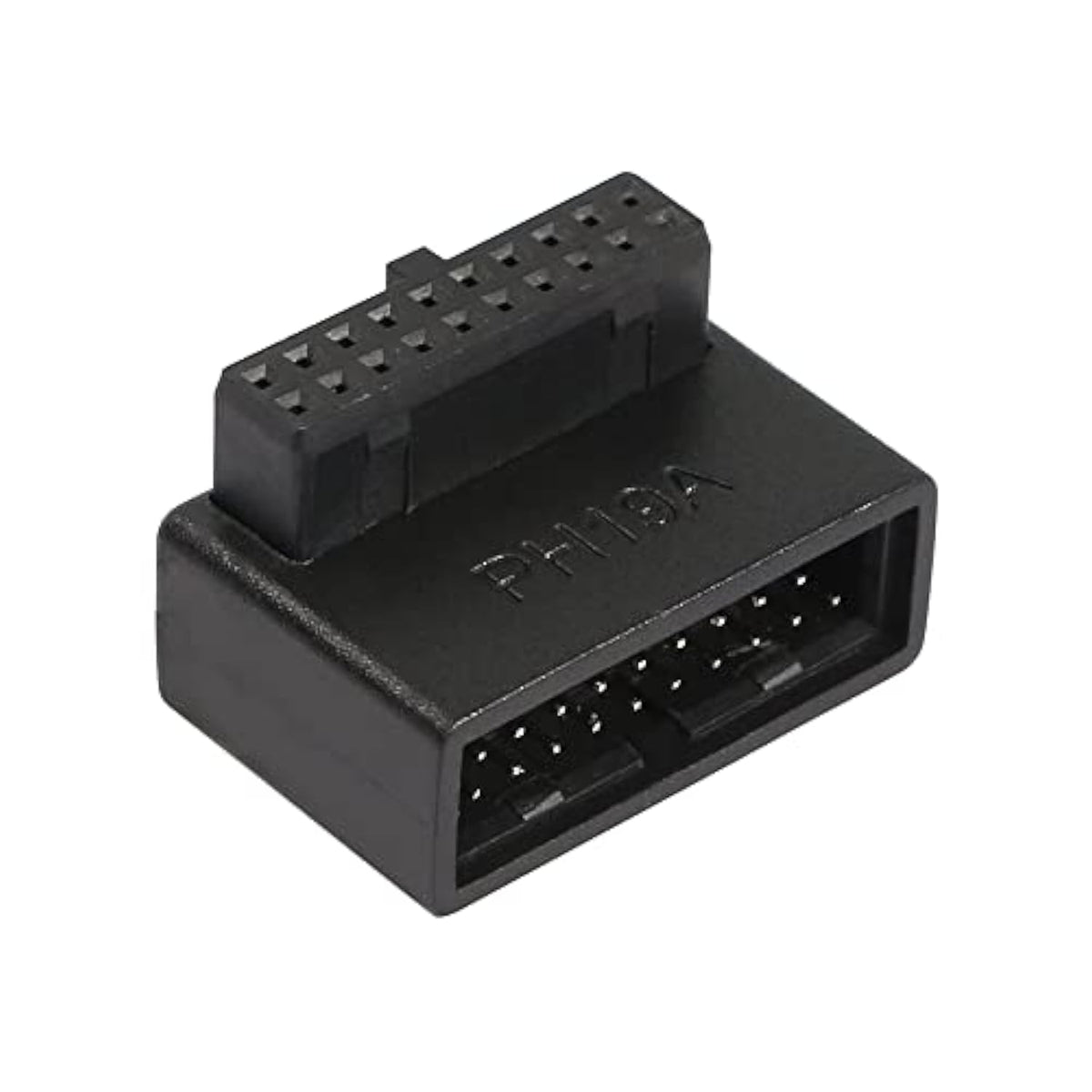 Usb 3.0 19/20 Pin 90 Degree Adapter Male To Female L Turn Right Angle Socket F
