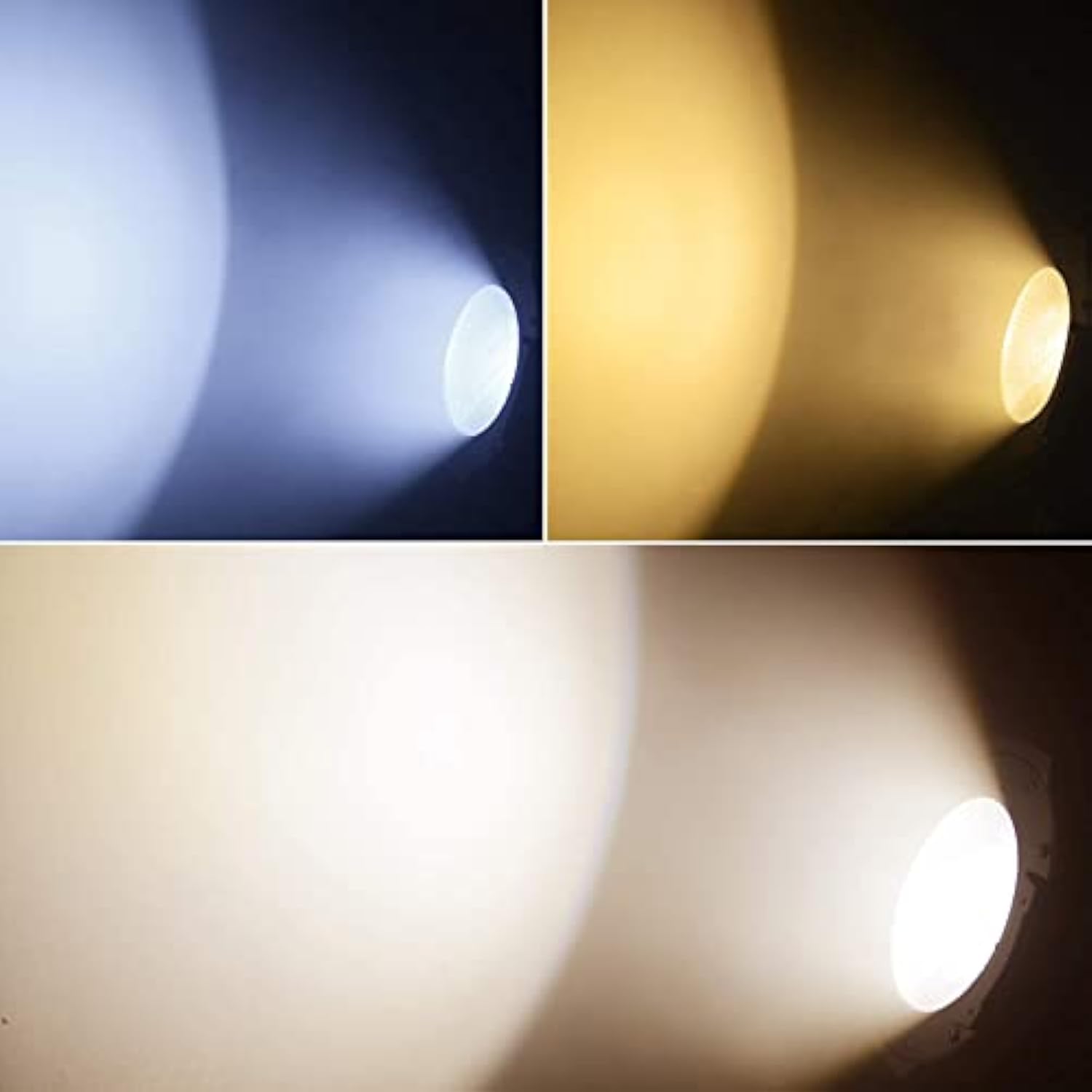 Stage Lights, 200W Cob Led Stage Spotlights, Warm & Cold White Led Par Light, Dmx/Master-Slave Lights’, Spotlight/Fresnel Lighting For Church, Wedding, Theater, Photo Studio