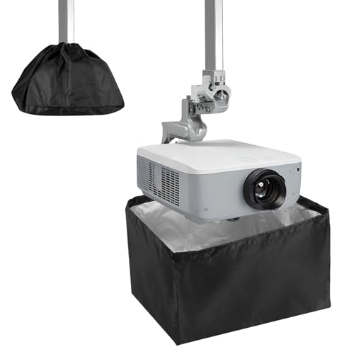 Projector Cover, Mini Projector Cover Is Made Of Uv-Resistant Oxford Cloth, Projector Dust shield Is Suitable For Ceiling Mounted And Outdoor